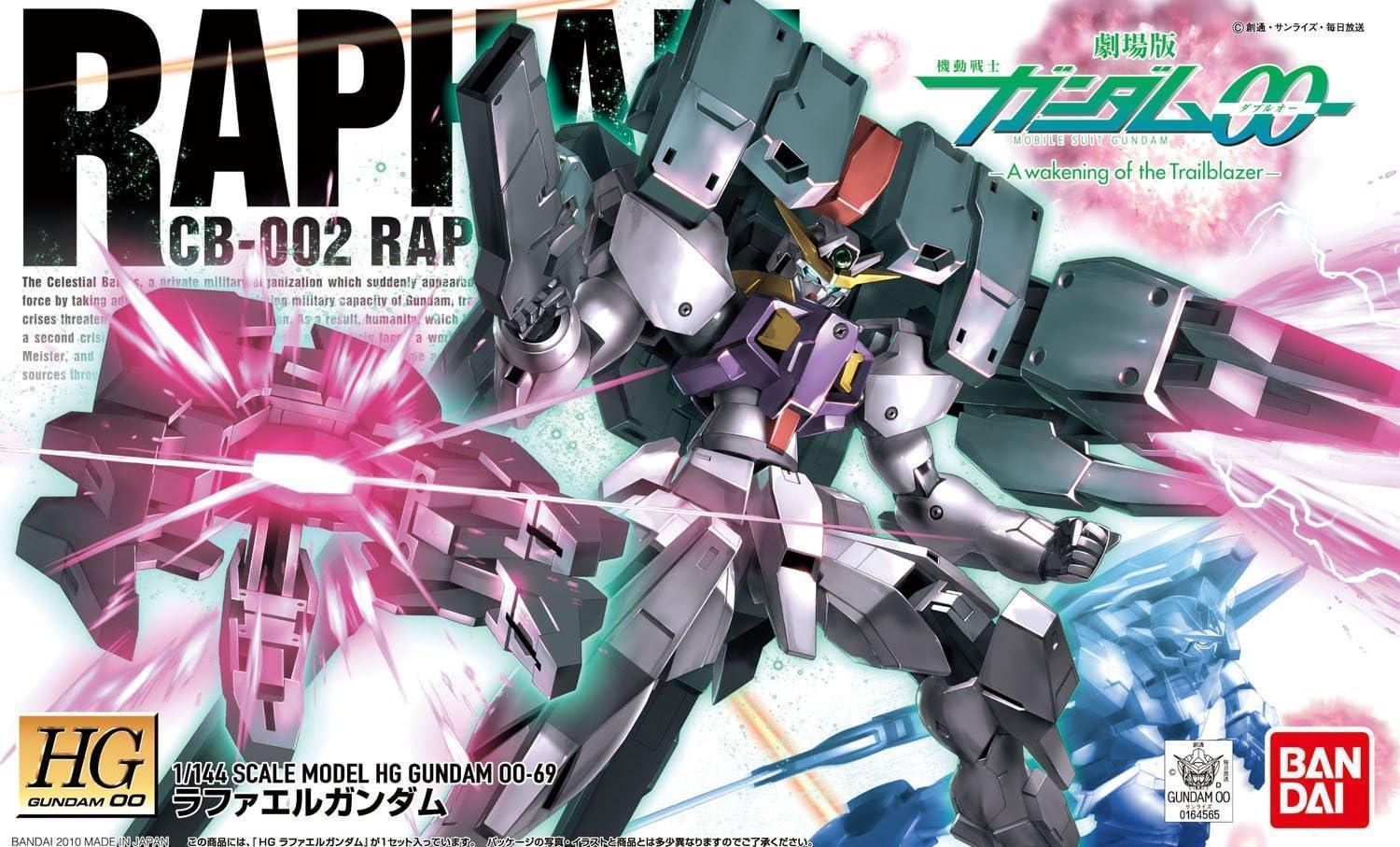 Bandai 69 Raphael Gundam HG00 1/144 Model Kit - A-Z Toy Hobby