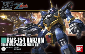 Bandai 204 Barzam HGUC 1/144 Model Kit - A-Z Toy Hobby