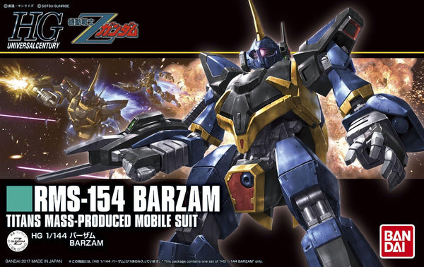 Bandai 204 Barzam HGUC 1/144 Model Kit