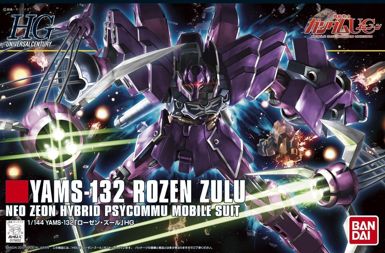 Bandai 149 Rozen Zulu HGUC 1/144 Model Kit - A-Z Toy Hobby