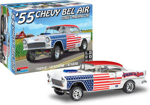 Revell 1955 Chevy Bel Air Street Machine 2 in 1 1/25 Model Kit - A-Z Toy Hobby