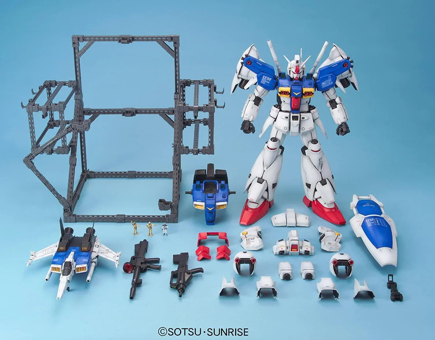 Bandai RX-78 GP01 Gundam GP01/Fb PG 1/60 Model Kit - A-Z Toy