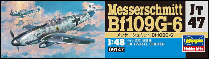 Hasegawa 09147 Messerschmitt Bf109G-6 1/48 Model Kit - A-Z Toy Hobby