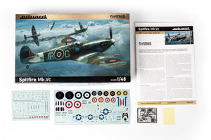 Eduard 82158 Spitfire Mk. Vc ProfiPACK 1/48 Model Kit - A-Z Toy Hobby