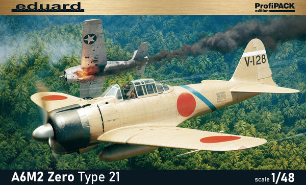 Eduard 82212 A6M2 Zero Type 21 ProfiPACK 1/48 Model Kit