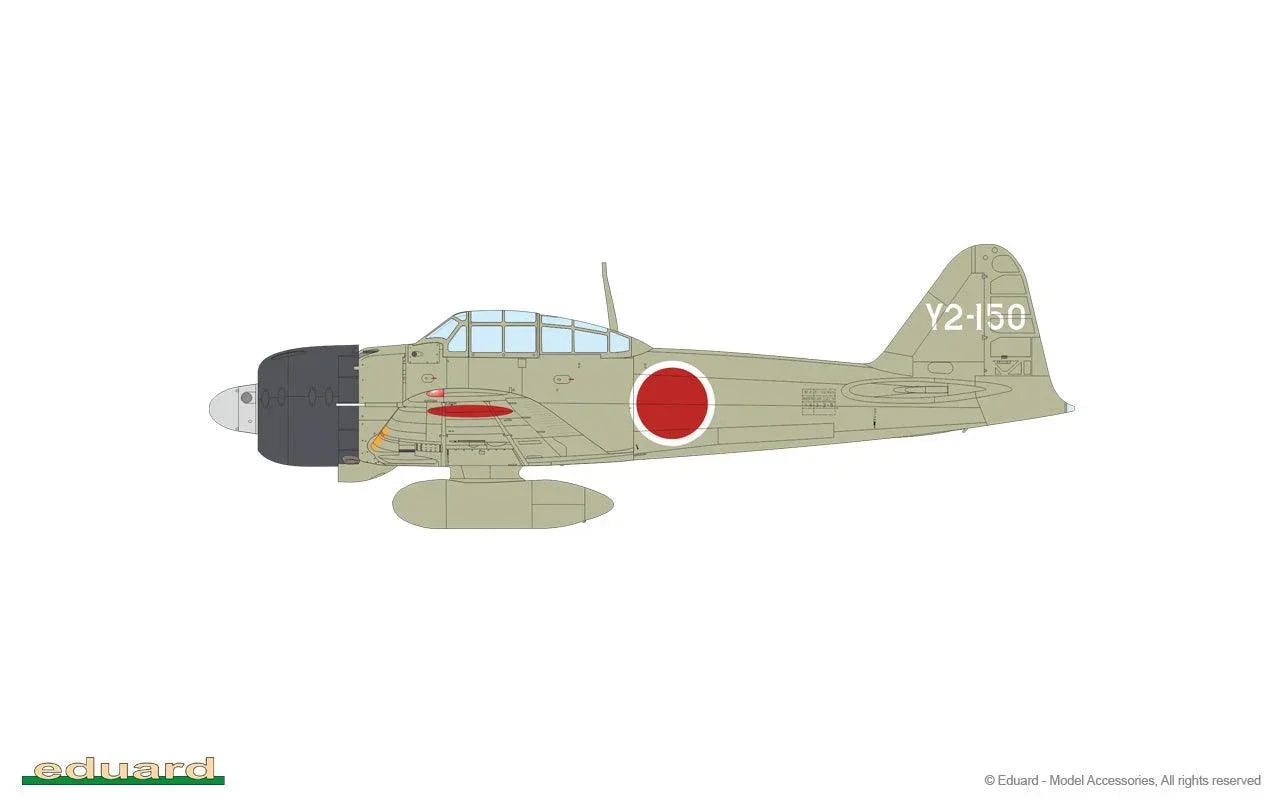 Eduard 82214 Japanese A6M3 Zero Type 22 ProfiPACK 1/48 Model Kit - A-Z Toy Hobby
