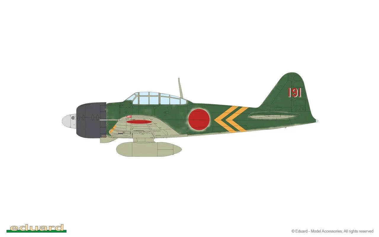 Eduard 82214 Japanese A6M3 Zero Type 22 ProfiPACK 1/48 Model Kit - A-Z Toy Hobby