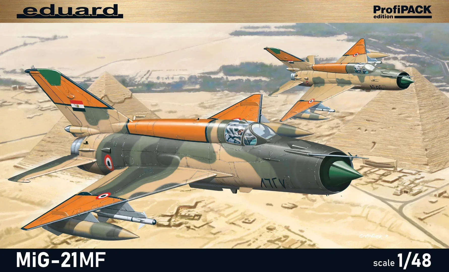 Eduard 8231 MiG-21MF Fighter ProfiPACK 1/48 Model Kit - A-Z Toy Hobby