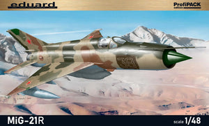 Eduard 8238 MiG-21R Soviet Recon Jet Aircraft ProfiPACK 1/48 Model Kit - A-Z Toy Hobby