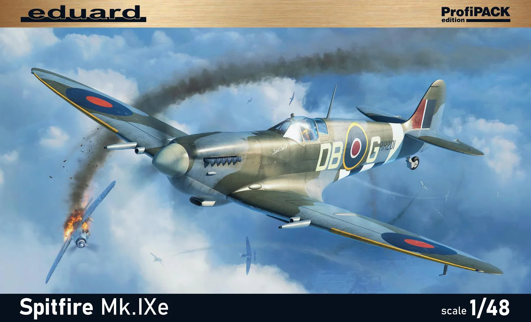 Eduard 8288 Spitfire Mk.IXe ProfiPACK 1/48 Model Kit - A-Z Toy Hobby