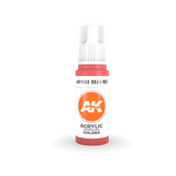 AK Interactive AK11083 3G Dead Red Acrylic Paint 17ml - A-Z Toy Hobby