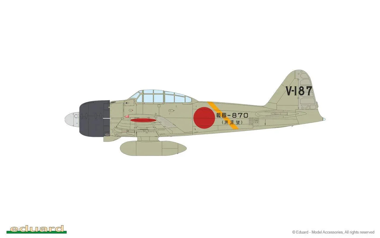 Eduard 84191 Japanese A6M3 Zero Type 32 Weekend Edition 1/48 Model Kit - A-Z Toy Hobby