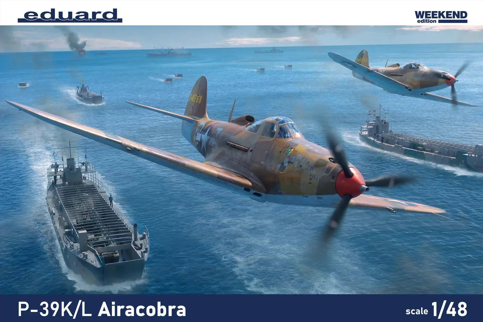 Eduard 8463 P-39K/ L Airacobra Weekend Edition 1/48 Model Kit - A-Z Toy ...