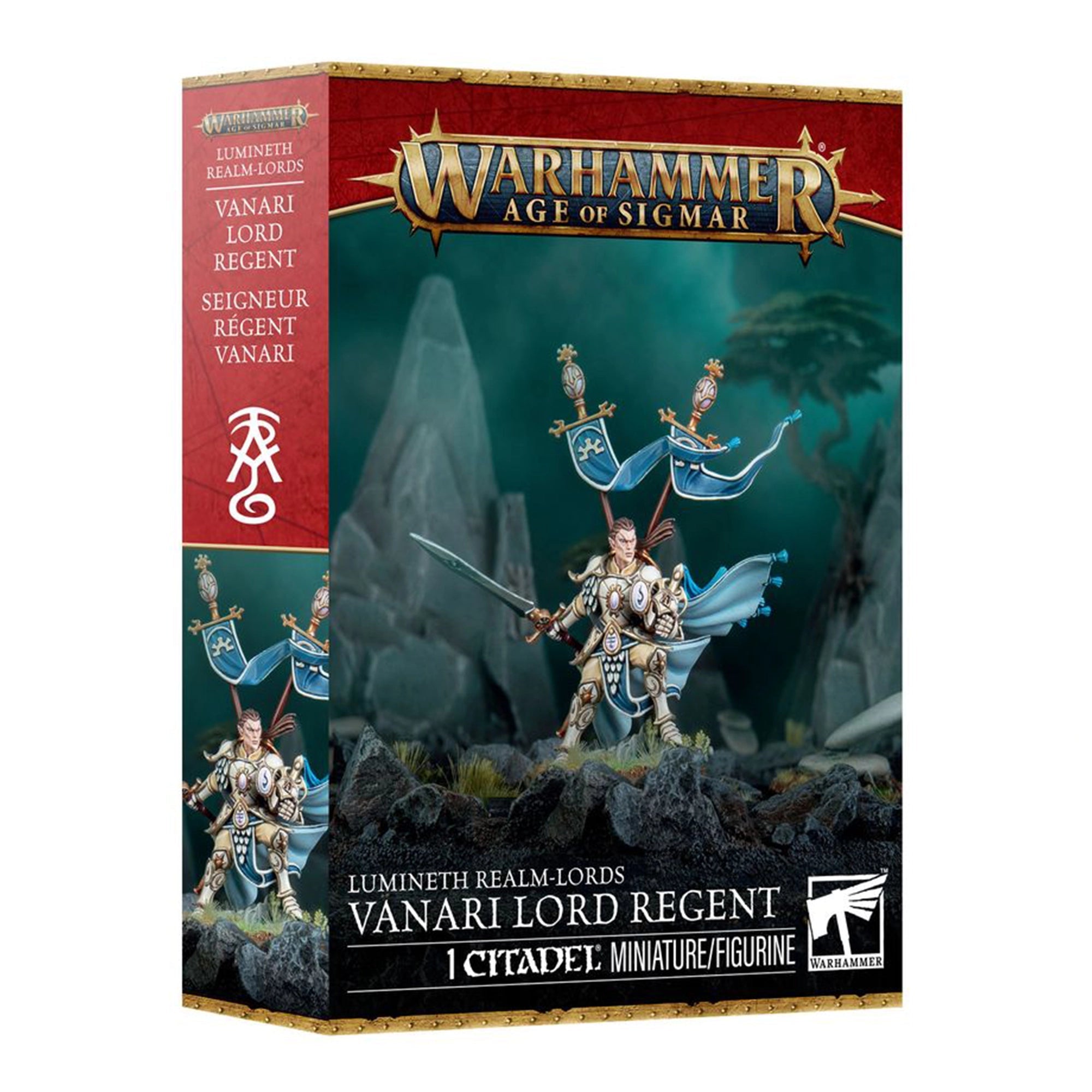 Warhammer Age of Sigmar Lumineth Realm-Lords - Vanari Lord Regent 87-66