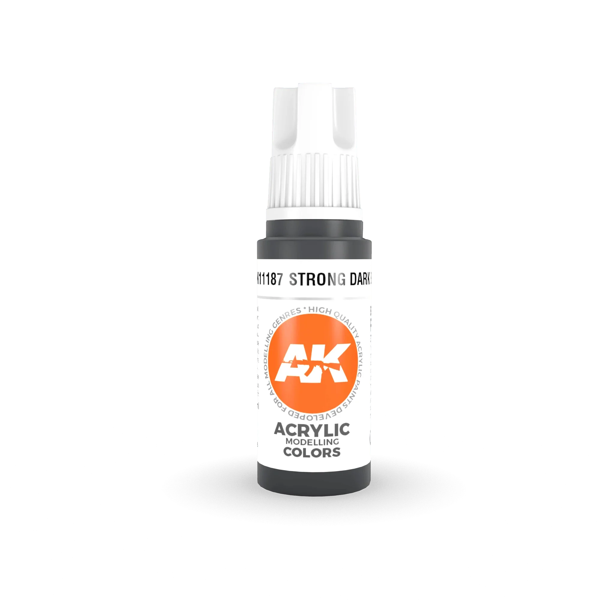 AK Interactive AK11187 3G Strong Dark Blue Acrylic Paint 17ml - A-Z Toy Hobby