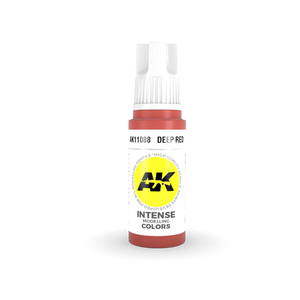 AK Interactive AK11088 3G Deep Red Acrylic Paint 17ml - A-Z Toy Hobby