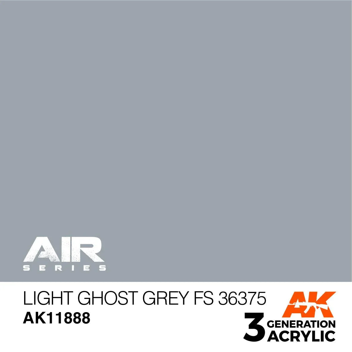 AK Interactive AK11888 3G Air Light Ghost Gray FS 36375 Paint 17ml - A-Z Toy Hobby