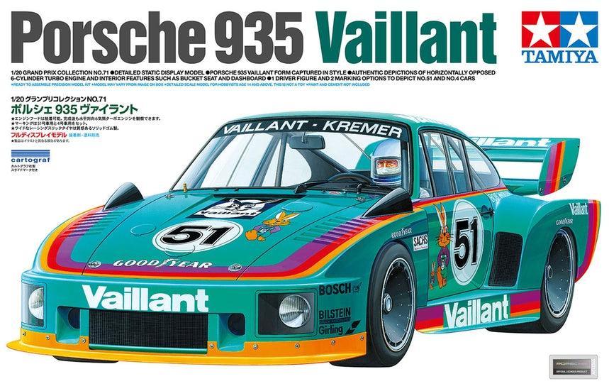 Tamiya 20071 Porsche 935 Vaillant 1/20 Model Kit TAM20058 - A-Z Toy Hobby