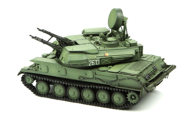 Meng TS-023 Russian ZSU-23-4 Shilka Self-Propelled Anti-Aircraft Gun 1/35 Model Kit - A-Z Toy Hobby