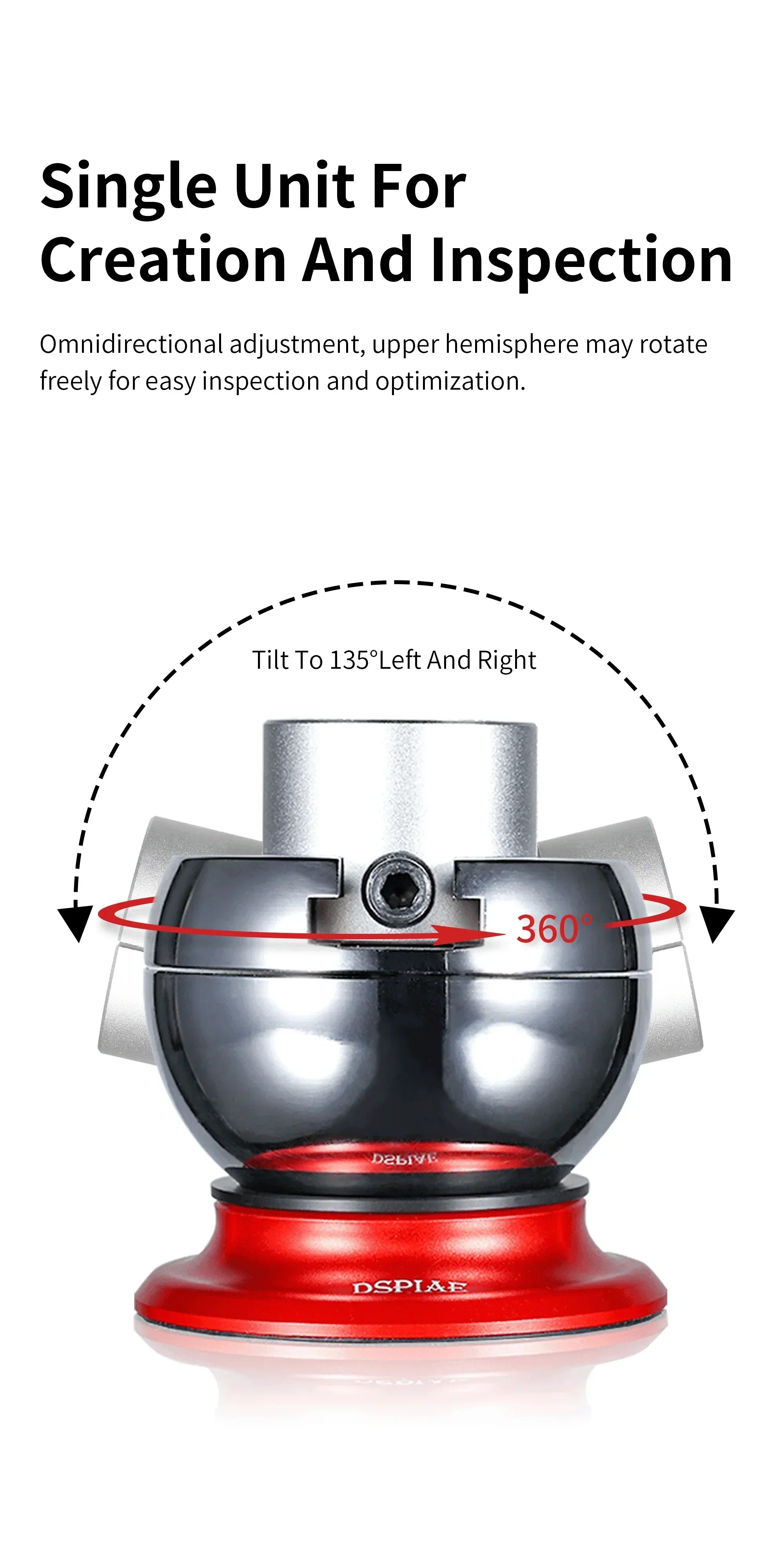 DSPIAE Omnidirectional Spherical Vise AT-SV - A-Z Toy Hobby