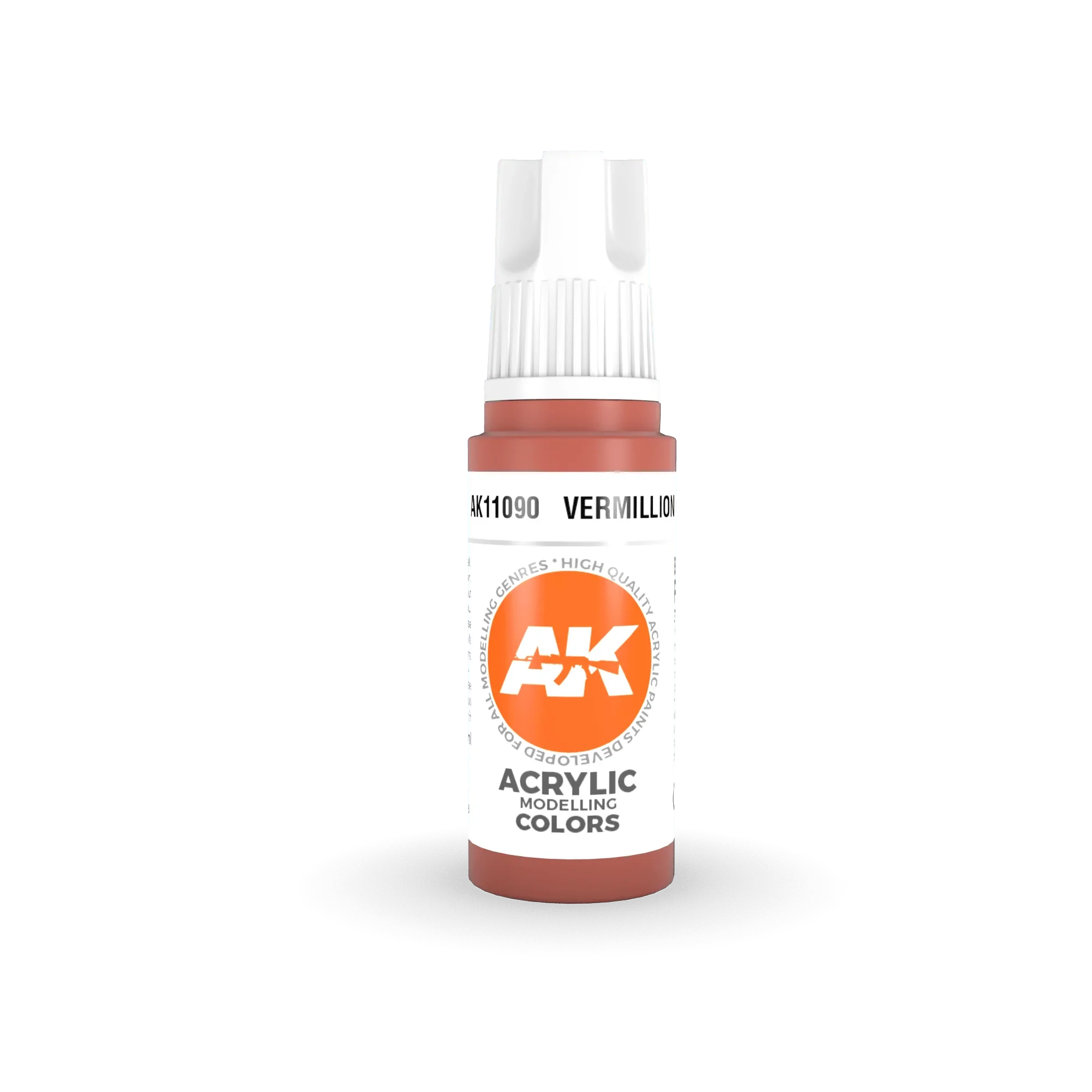 AK Interactive AK11090 3G Vermillion Acrylic Paint 17ml - A-Z Toy Hobby