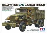 Tamiya 35218 US 2.5 Ton 6X6 Cargo Truck 1/35 Model Kit - A-Z Toy Hobby
