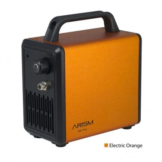 Sparmax Arism Mini Airbrush Compressor (Electric Orange) - A-Z Toy Hobby