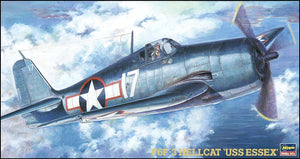 Hasegawa 09134 F6F-3 Hellcat USS Essex 1/48 Model Kit - A-Z Toy Hobby