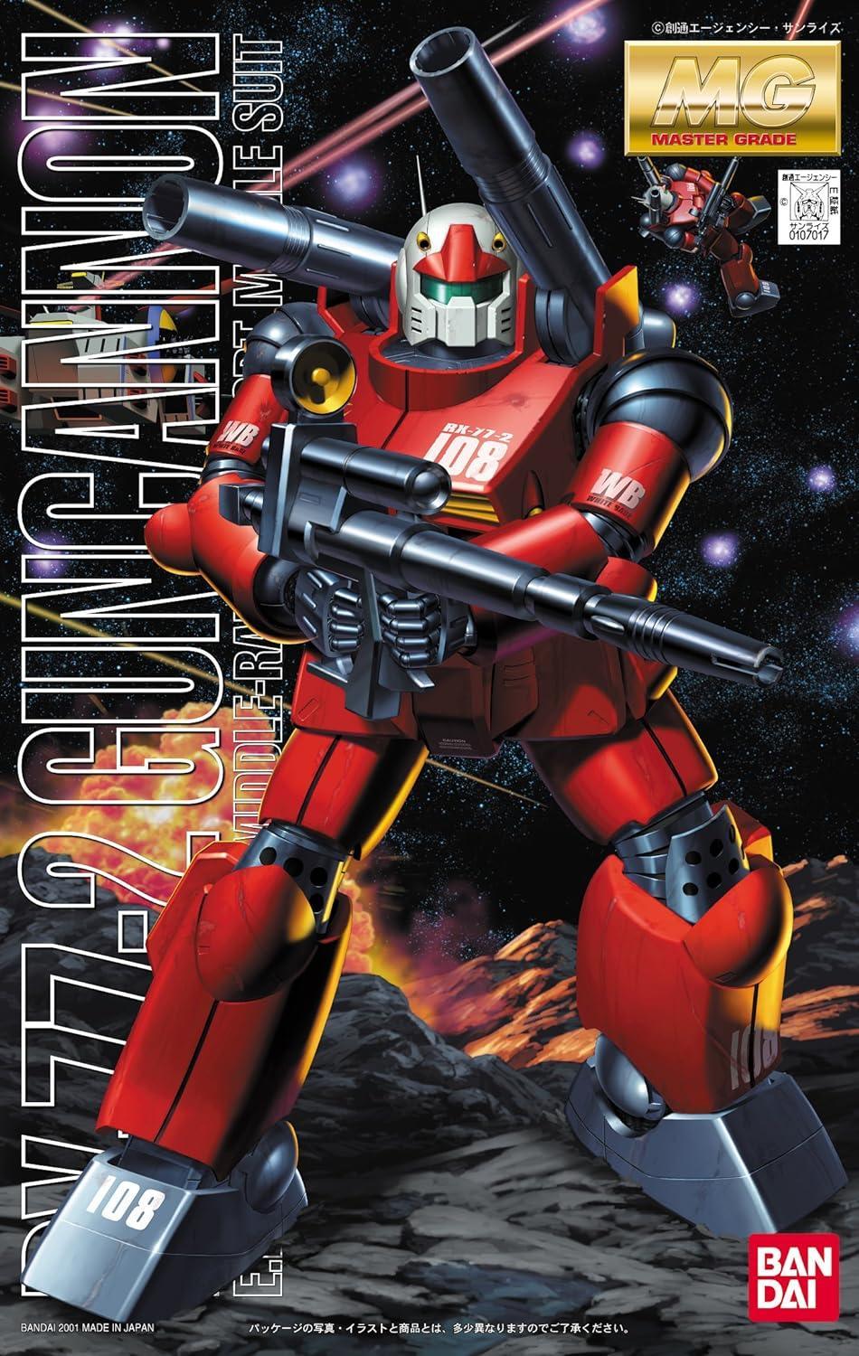 Bandai RX-77-2 Guncannon MG 1/100 Model Kit - A-Z Toy Hobby
