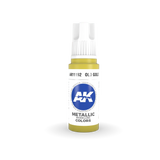 AK Interactive AK11192 3G Old Gold Acrylic Paint 17ml - A-Z Toy Hobby