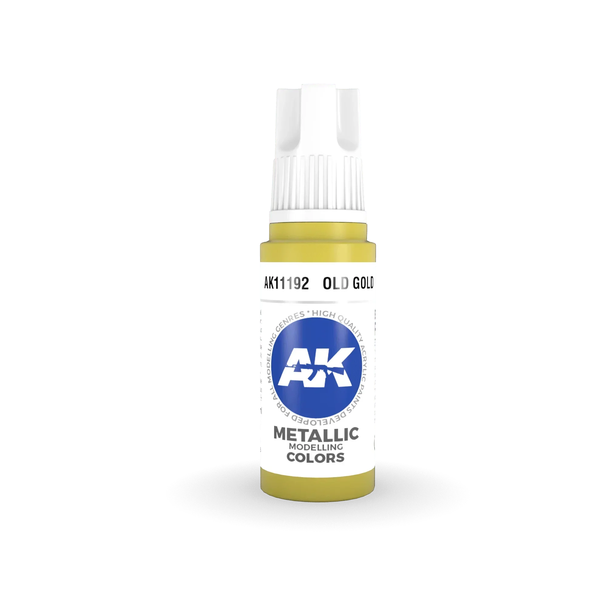 AK Interactive AK11192 3G Old Gold Acrylic Paint 17ml - A-Z Toy Hobby