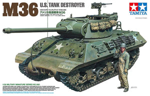 Tamiya 35390 US Tank Destroyer M36 1/35 Model Kit - A-Z Toy Hobby