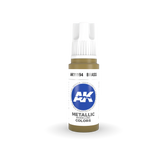 AK Interactive AK11194 3G Brass Acrylic Paint 17ml - A-Z Toy Hobby