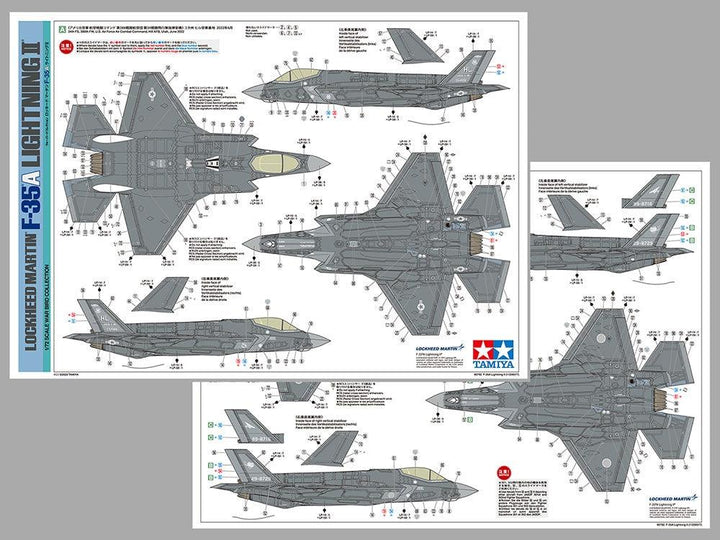 Tamiya 60792 Lockheed Martin F-35A Lightning II 1/72 Model Kit - A-Z Toy Hobby