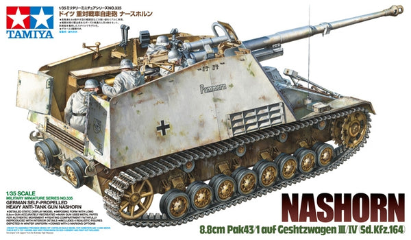 Tamiya 35335 German Nashorn Heavy Tank Destroyer 1/35 Model Kit