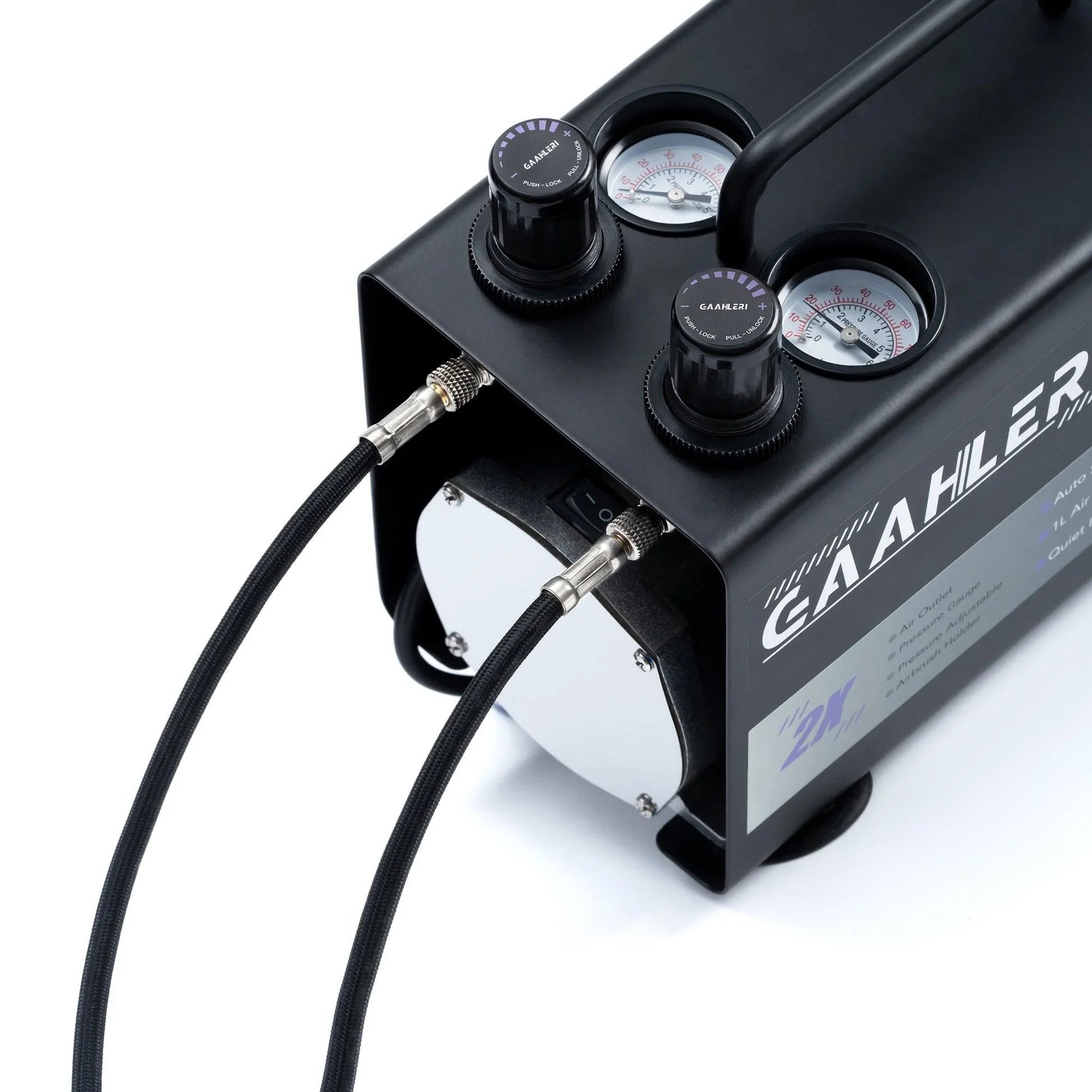 Gaahleri GT-918 Dual Drive Airbrush Compressor - A-Z Toy Hobby