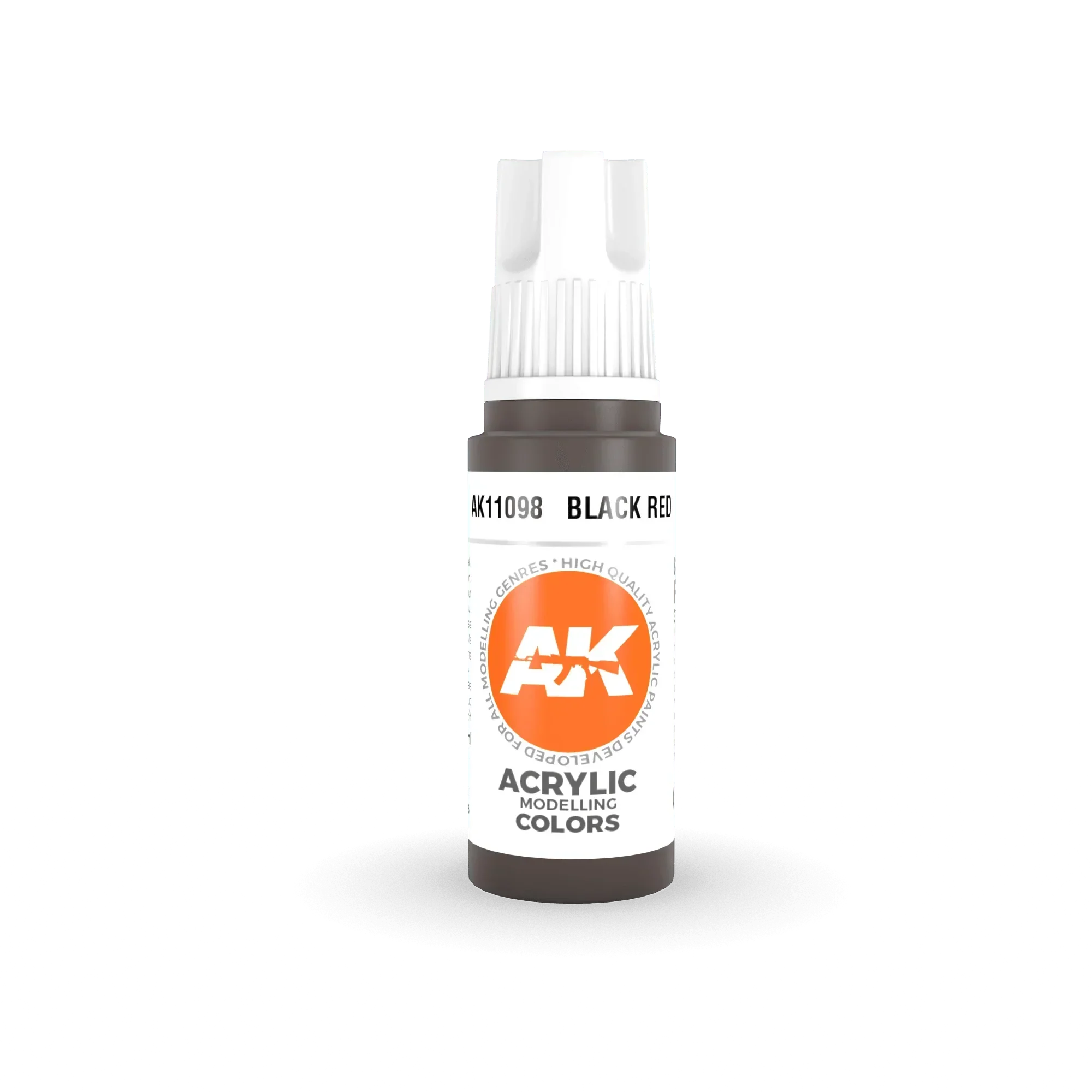 AK Interactive AK11098 3G Black Red Acrylic Paint 17ml - A-Z Toy Hobby