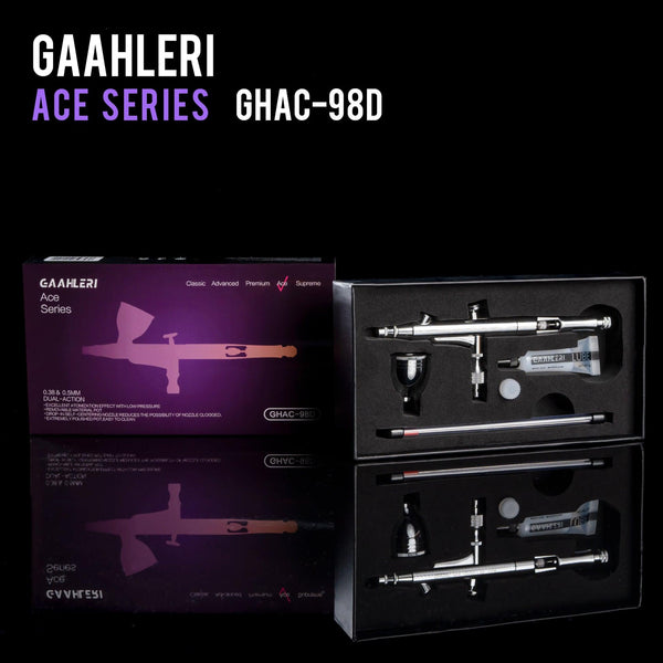 Gaahleri GHAC-98D Ace 0.35mm & 0.5mm Airbrush - A-Z Toy Hobby