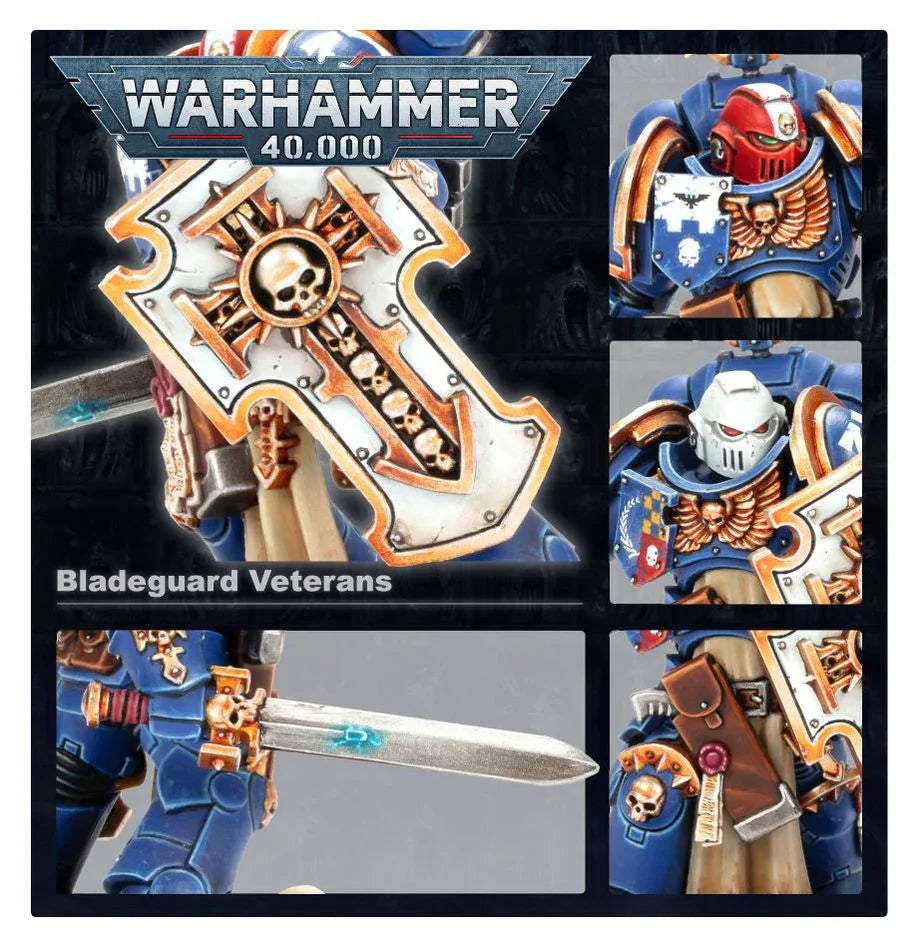 Warhammer 40,000 Space Marines: Bladeguard Veterans 48-44 - A-Z Toy Hobby