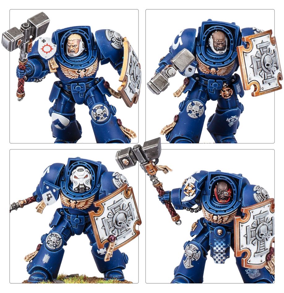 Warhammer 40,000 Space Marines: Terminator Assault Squad 48-34 - A-Z Toy Hobby