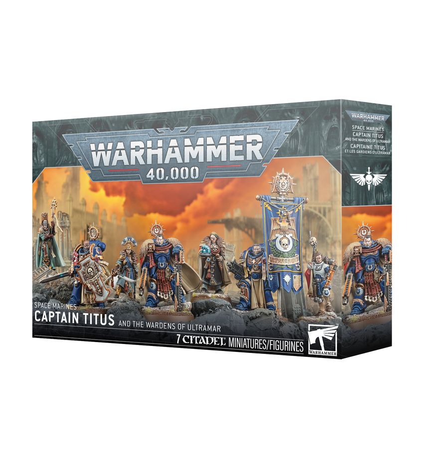 Warhammer 40,000 Captain Titus and The Wardens of Ultramar 55-76 - A-Z Toy Hobby