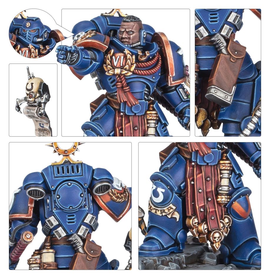 Warhammer 40,000 Space Marines: Ferren Areios 55-37 - A-Z Toy Hobby