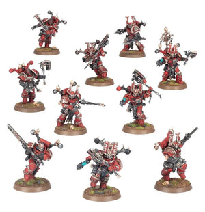 Warhammer 40,000 World Eaters: Khorne Berserkers 43-10 - A-Z Toy Hobby