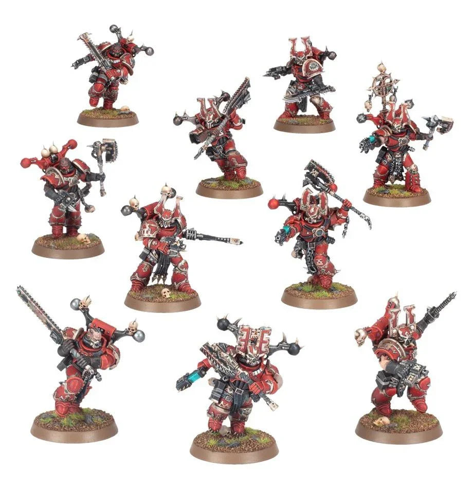 Warhammer 40,000 World Eaters: Khorne Berserkers 43-10 - A-Z Toy Hobby