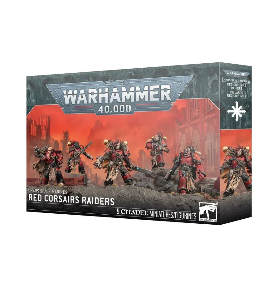 Warhammer 40,000 Chaos Space Marines: Red Corsairs Raiders 43-113