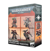 Warhammer 40,000 Red Corsairs Upgrades and Transfers 43-112