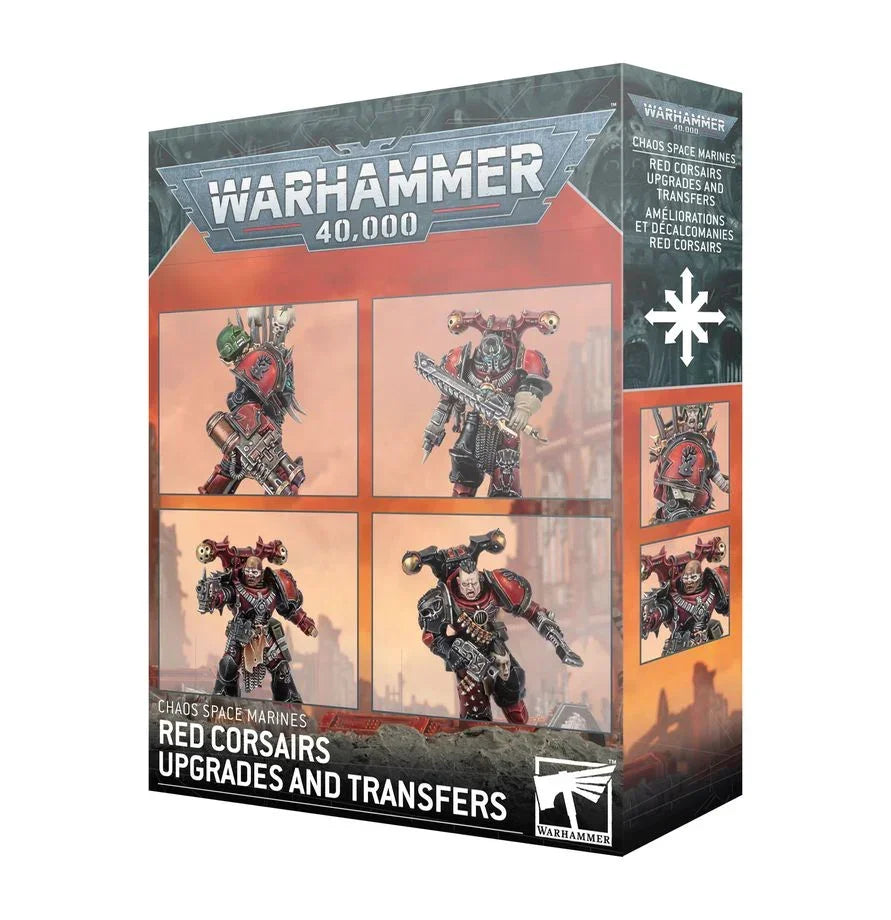Warhammer 40,000 Red Corsairs Upgrades and Transfers 43-112