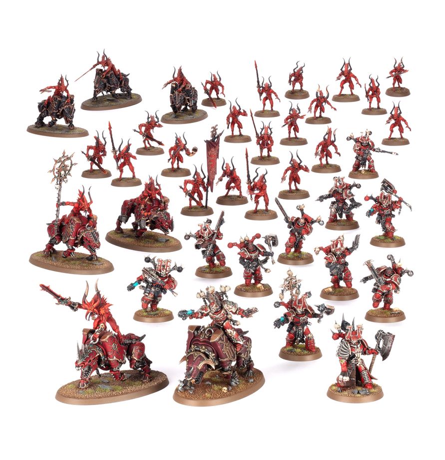 Warhammer 40,000 World Eaters Battleforce: Khorne Daemonkin 67-07
