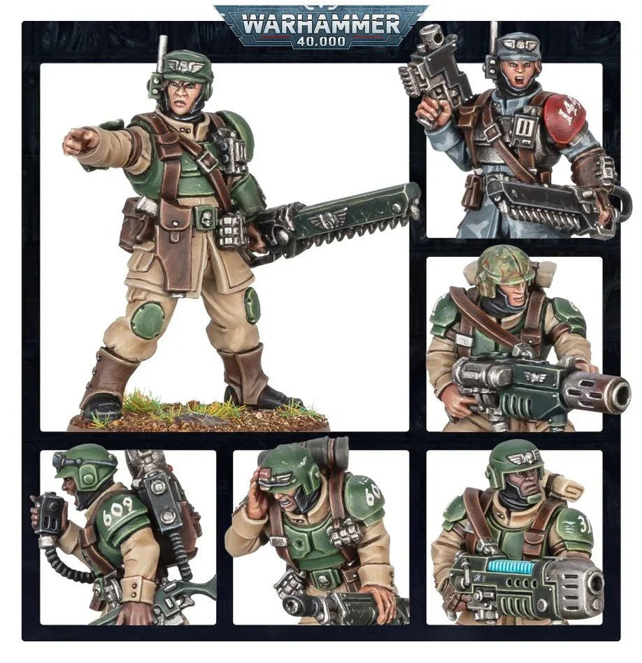 Warhammer 40,000 Astra Militarum: Cadian Shock Troops 47-33 - A-Z Toy Hobby
