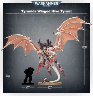 Warhammer 40,000 Tyranids: Winged Hive Tyrant 51-08 - A-Z Toy Hobby